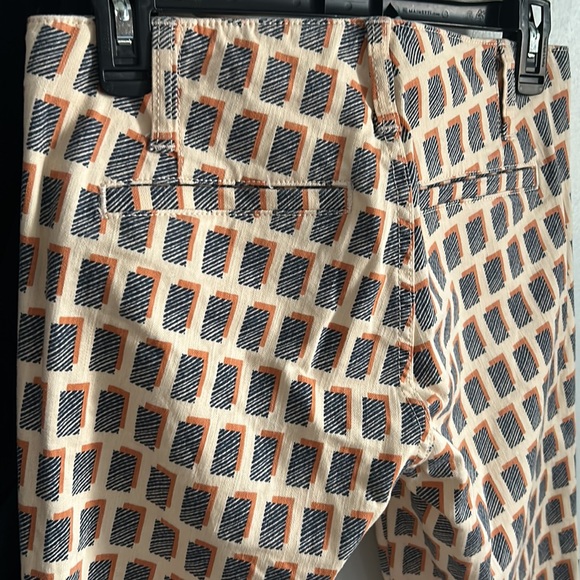 Tory Burch Women’s Abstract Plaid Denim Cropped Skinny Jean Pants - Picture 6 of 8